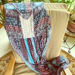 Long Sleeveless XL Style & Co Dress